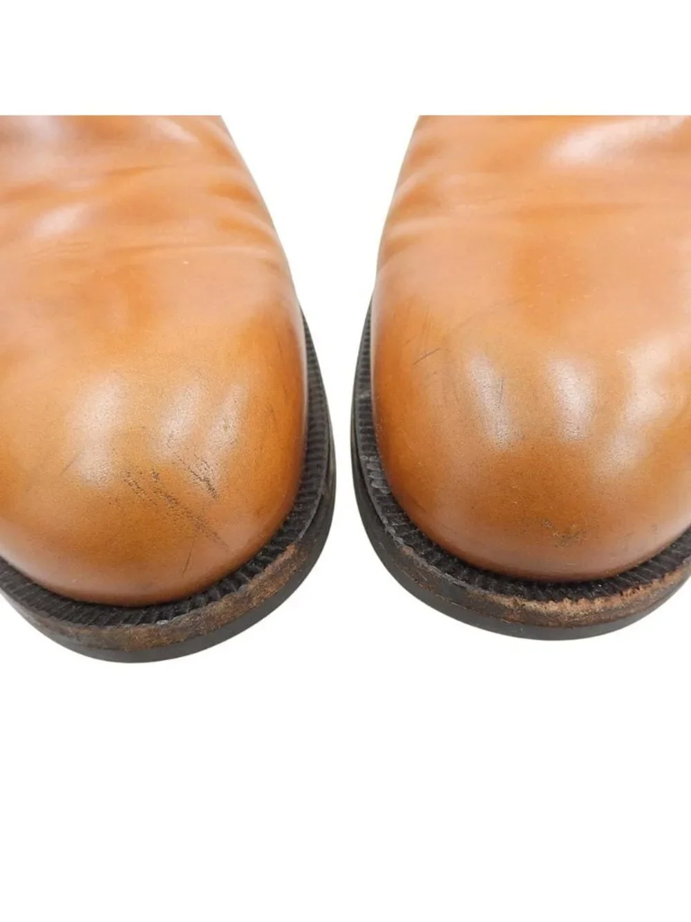 Louis Vuitton Leather Ankle Side Gore Monk Boots Brown 7.5